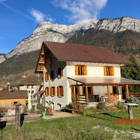 L'echo Des Vue Montagne Centre Village Sauna & Grill Glieres-Val-de-Borne