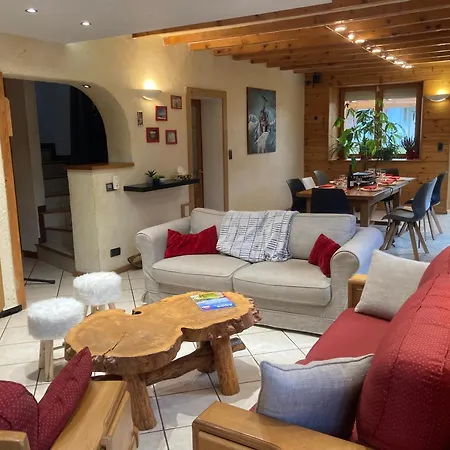 L'echo Des Vue Montagne Centre Village Sauna & Grill Chalet