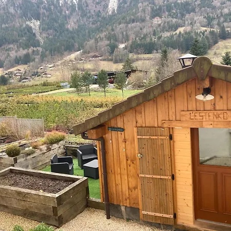 Chalet L'echo Des Vue Montagne Centre Village Sauna & Grill Glieres-Val-de-Borne